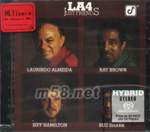 LA4 JUST FRIENDS SACD專輯正面圖片