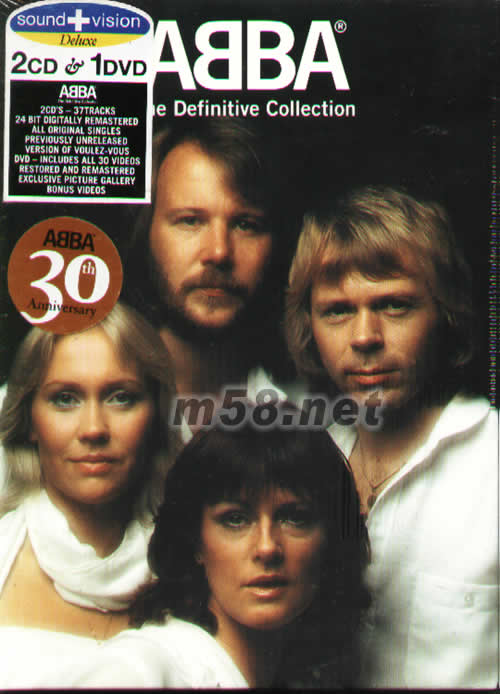 THE DEFINITIVE COLLECTION(ABBA30周年紀念版)專輯正面圖片