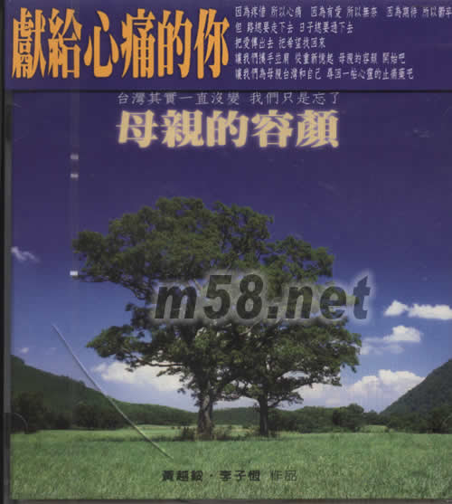 母親的容顏專輯正面圖片