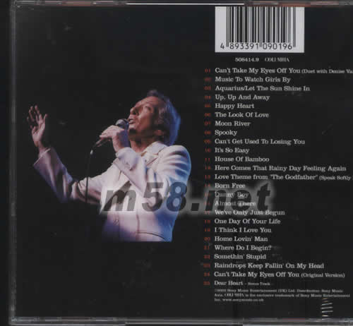 THE ESSENTIAL ANDY WILLIAMS專輯背面圖片