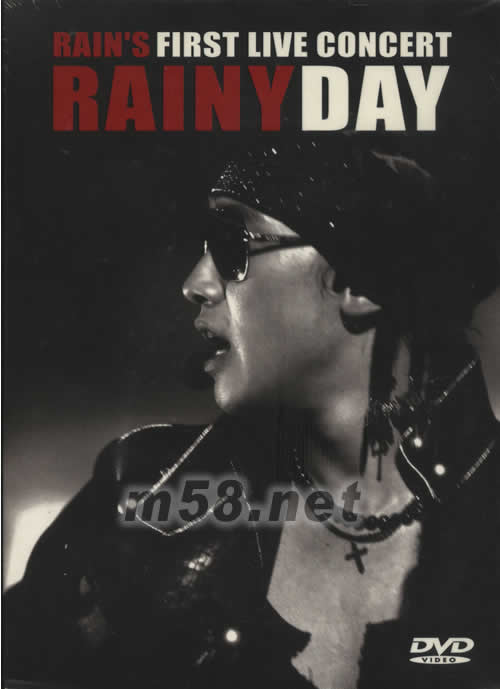 RAIN‘S FIRST LIVE CONCERT RAINY DAY(韓國演唱會(huì)紀(jì)念盤)專輯正面圖片