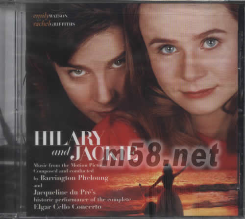 HILARY JACKIE狂戀大提琴電影原聲專輯正面圖片