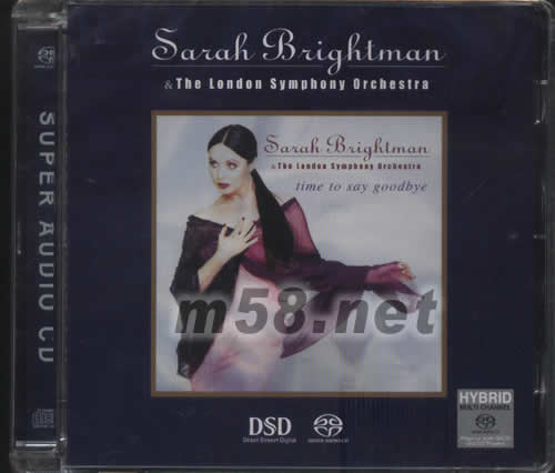 TIME TO SAY GOODBYE SACD專輯正面圖片