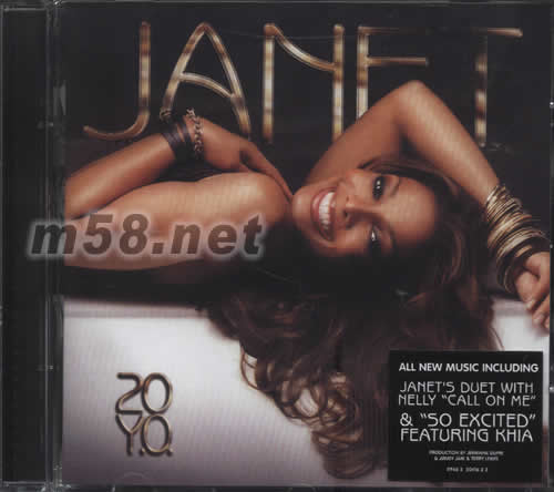 JANET 20Y.O.專輯正面圖片