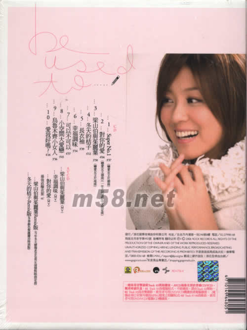 習慣(CD+AVCD)專輯背面圖片