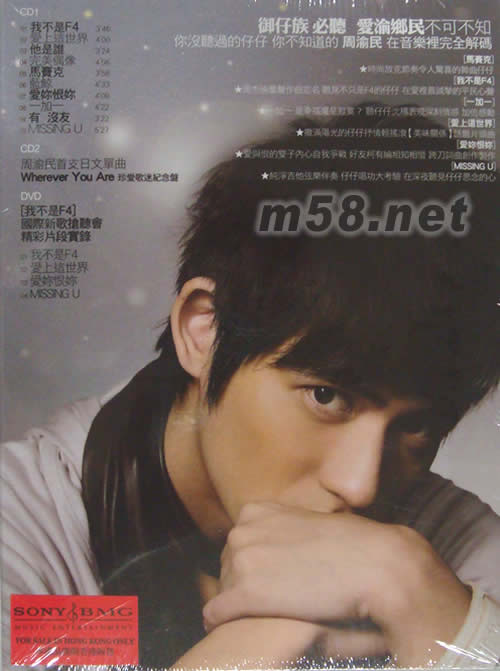 我不是F4(美好時光紀念慶功版)專輯背面圖片