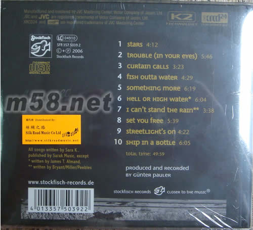 赴湯蹈火 HELL OR HIGH WATER XRCD專輯背面圖片