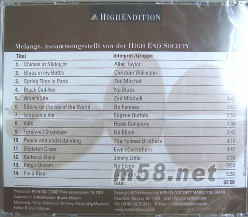 測試 11 MELANGE第11輯專輯背面圖片