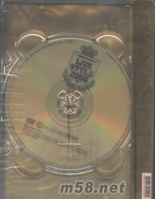 東京公演BEST tour Live Style 2006 DVD(海外版)專輯背面圖片