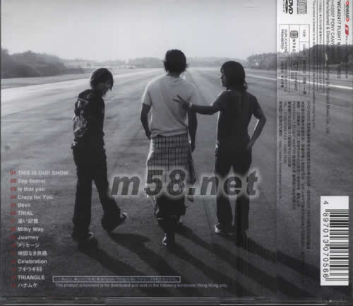 Journey(海外版)專輯背面圖片