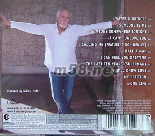 WATER&BRIDGES專輯背面圖片