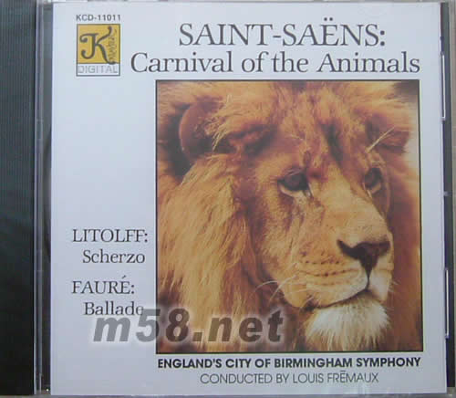 圣桑 動物狂歡節專輯正面圖片