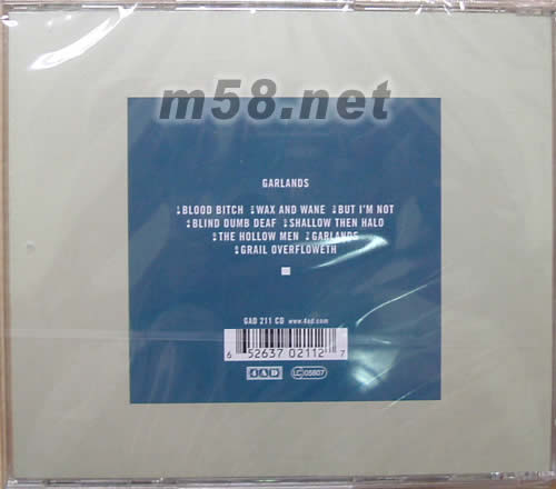 GARLANDS專輯背面圖片