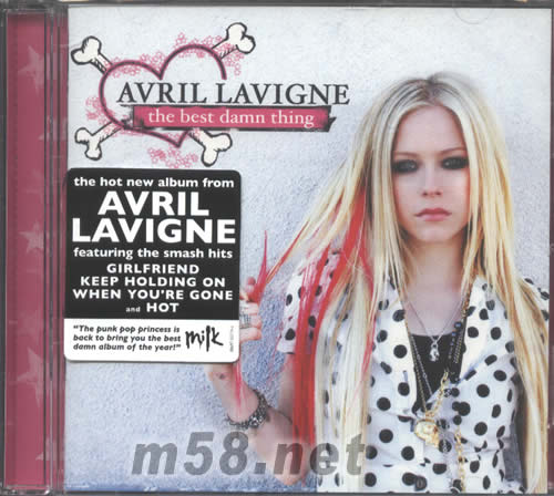 The Best Damn Thing(中袖黑色T恤限量版)專輯正面圖片