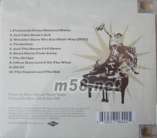 The Captain and the Kid專輯背面圖片