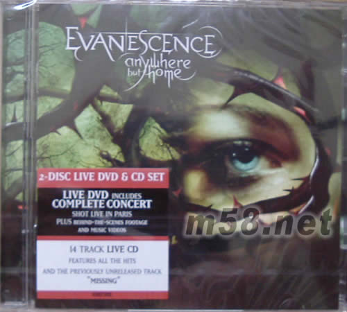 Anywhere But Home專輯正面圖片