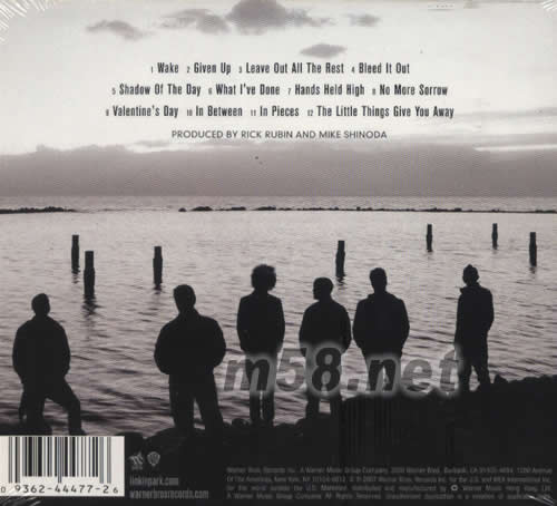 Minutes to Midnight末日警鐘 毀滅 新生(香港版)專輯背面圖片