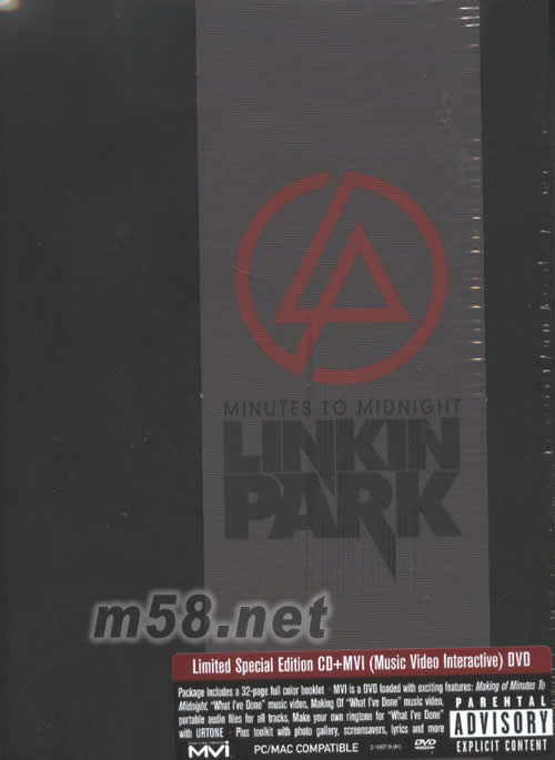 Minutes to Midnight(美國預購超級重量版)專輯正面圖片