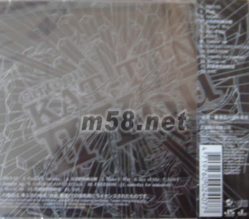 cartoon KAT-TUN II You(海外版)專輯背面圖片