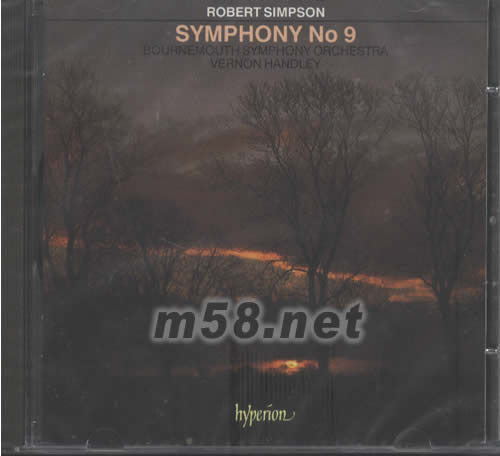SYMPHONY NO 9 ROBERT SIMPSON專輯正面圖片