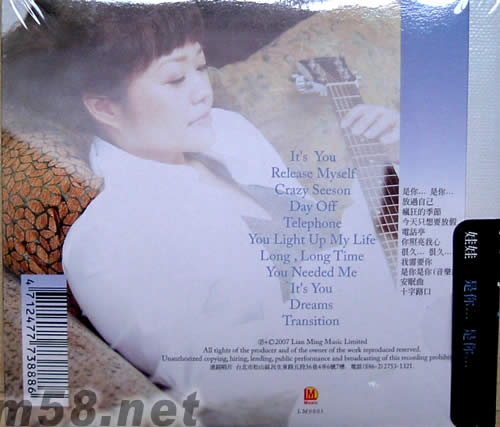 是你……是你專輯背面圖片