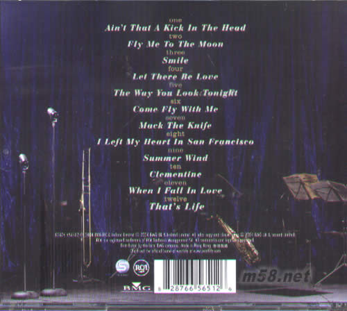 Westlife…Allow Us To Be Frank專輯背面圖片