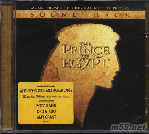 THE PRINCE OF EGYPT(埃及王子)原聲碟專(zhuān)輯正面圖片