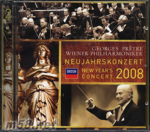 2008新年音樂會(huì)NEW YEAR‘S CONCERT專輯正面圖片