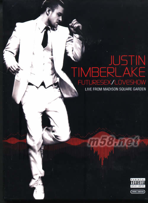 FUTURESEX LOVE SHOW FROM MADISON SQUARE GARDEN 演唱會(huì)DVDDVD正面圖片