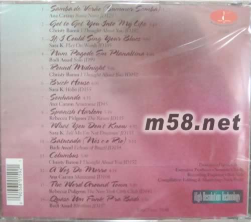 Women of Song 爵士女人香(情牽女人心)專輯背面圖片