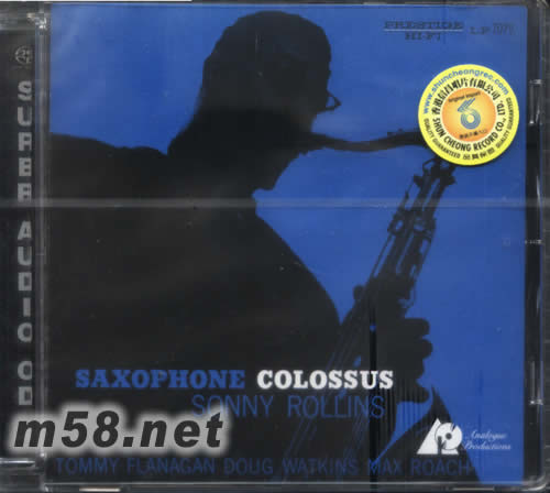 Saxophone Colossus SACD專(zhuān)輯正面圖片