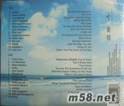 Little Bossa專輯背面圖片