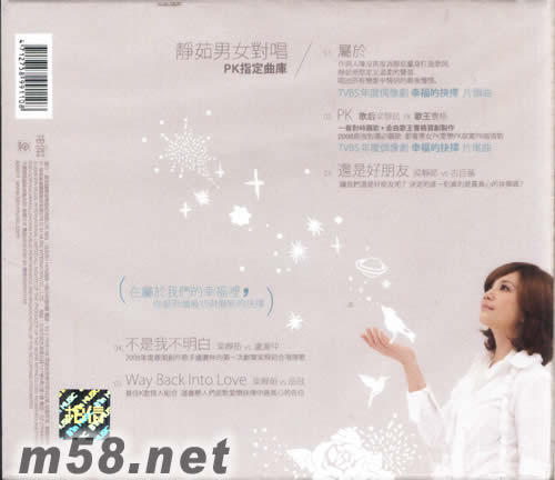 幸福的決擇 IDO EP專輯背面圖片