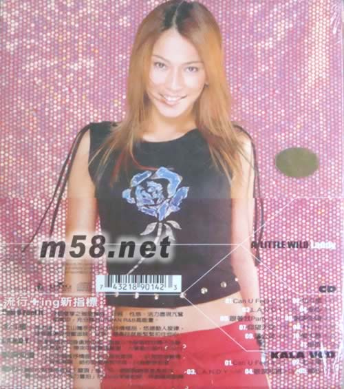 有點野的溫嵐(粉紅封面)專輯背面圖片