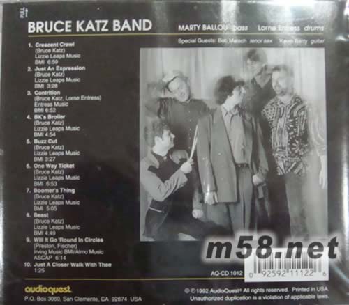 蜿延爬行Crescent Crawl專輯背面圖片