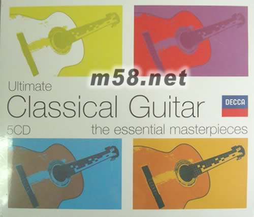 古典吉它Ultimate Classical Guitar(5CD套裝)專輯正面圖片