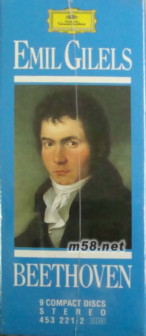 BEETHOVEN貝多芬鋼琴奏鳴曲全集(9CD套裝)套裝側面圖片