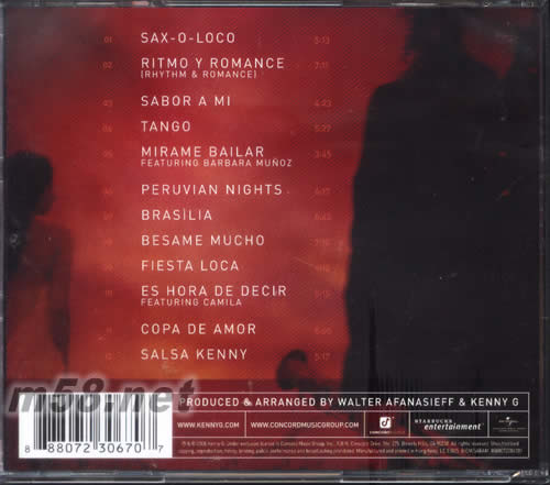 RHYTHM & ROMANCE 拉丁羅曼史專輯背面圖片