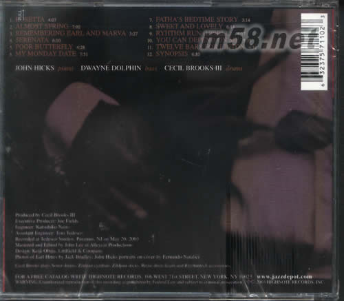 FATHA‘S DAY專輯背面圖片