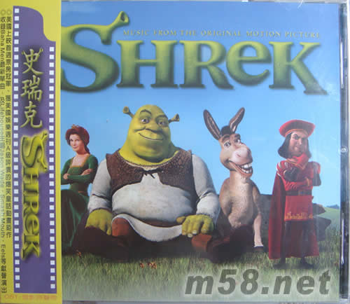 史瑞克SHREK電影原聲專輯正面圖片