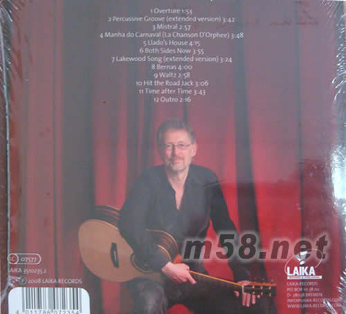 CRIMSON專輯背面圖片