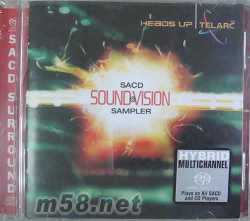 Souund & Vision SAMPLER聲音與視覺(jué)SACD專輯正面圖片