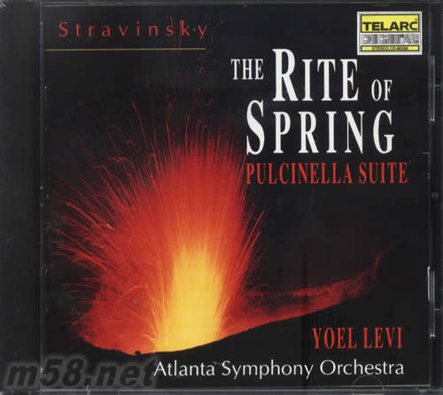 史特拉汶斯基:春之祭 普欽奈拉組曲Stravinsky:The Rite of Spring專輯正面圖片