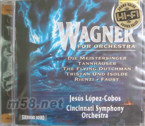 華格納歌劇序曲集Wagner:Overtures for Orchestra專輯正面圖片