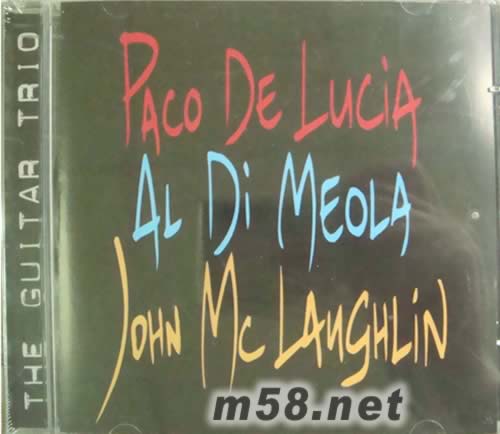 世界三大頂尖吉他天皇合作演奏錄音The Guitar Troe專輯正面圖片