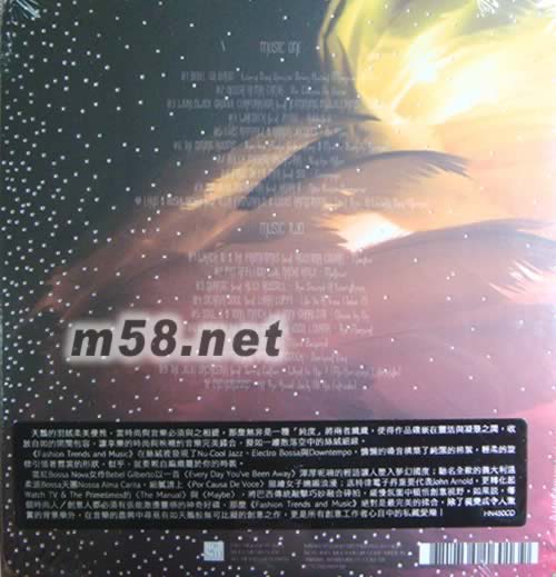 絲絨羽音 Fashion Trend And Music專輯背面圖片