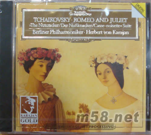 羅密歐與朱莉葉 TCHAIKOVSKY ROMEO AND JULIET(金裝卡拉揚(yáng)系列)專輯正面圖片