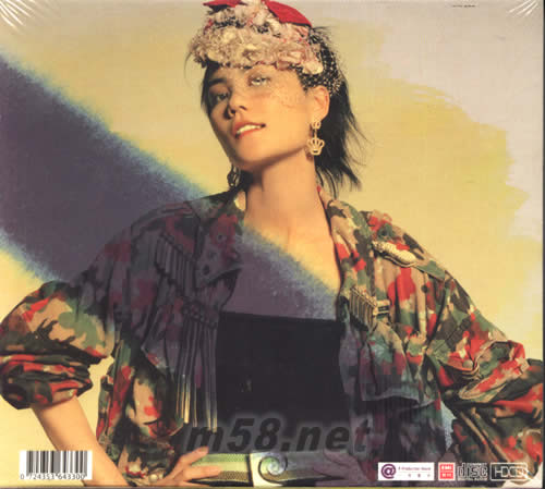 王菲FAYE WONG FAYE WONG FAYE專輯背面圖片