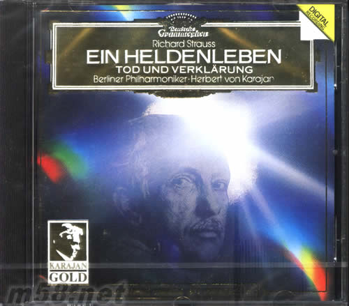 RICHARD STRAUSS 理查德 施特勞斯:英雄的生涯Richard Strauss:Ein Heldenleben(金裝卡拉揚(yáng)系列)專輯正面圖片