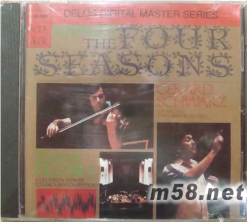 韋瓦爾第VIVALDI:四季FOUR SEASONS小提琴協(xié)奏曲專輯正面圖片